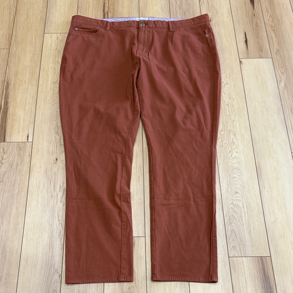 Peter Millar Men's Warm Brown or Rust Color Chinos - 44